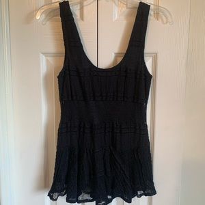 Anthropologie - Black Gianni tank top
